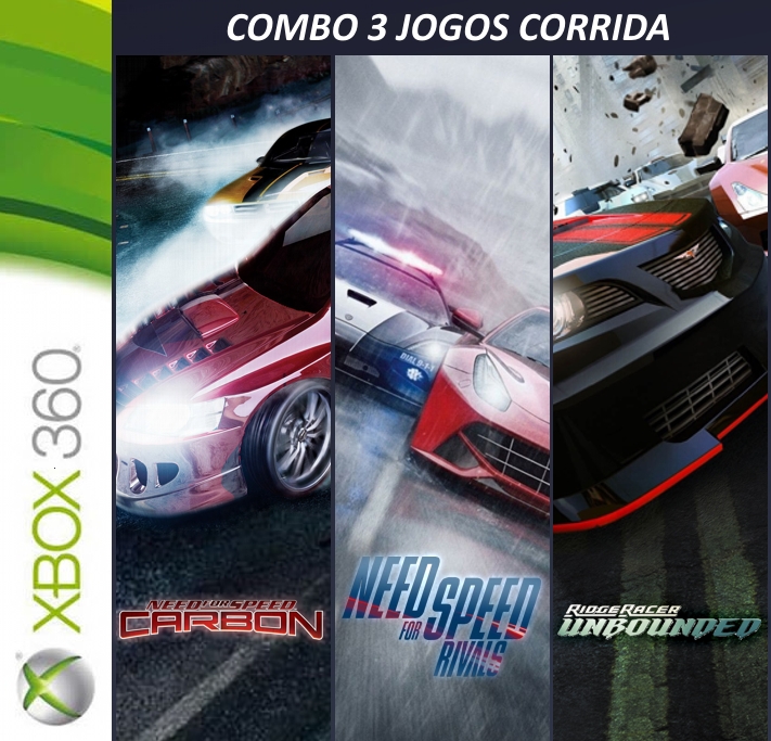 Combo Corrida – Midia Digital Xbox 360 - 95xGames