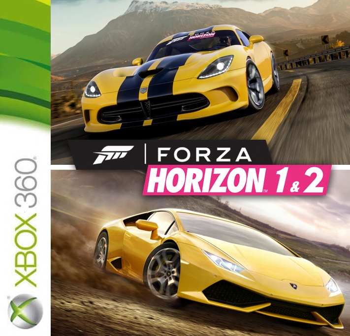 Forza Horizon 1 e 2 – Midia Digital Xbox 360 - 95xGames