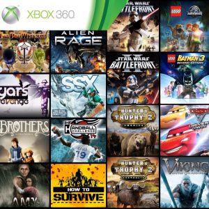 Combo 16 jogos - Licença Digital Xbox 360