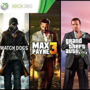 Combo 3 Jogos - Midia Digital Xbox 360