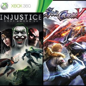 Injustice + Soulcalibur V - Midia Digital Xbox 360