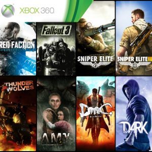Combo 8 Jogos - Midia Digital Xbox 360