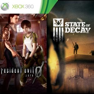 State of Decay & Resident Evil 0 - Midia Digital Xbox 360